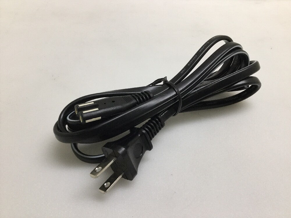 2 Prong Pin (OO) AC Power Cord Cable Charge for PC Laptop Dell HP