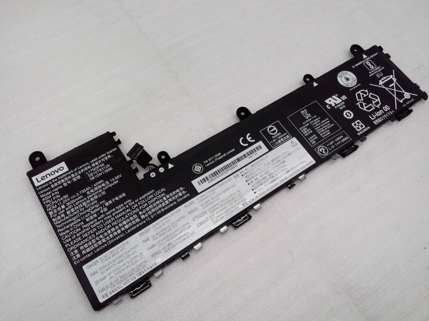 Original L17M3P56 01AV487 OEM Battery for Lenovo ThinkPad Yoga 11e 5th Gen