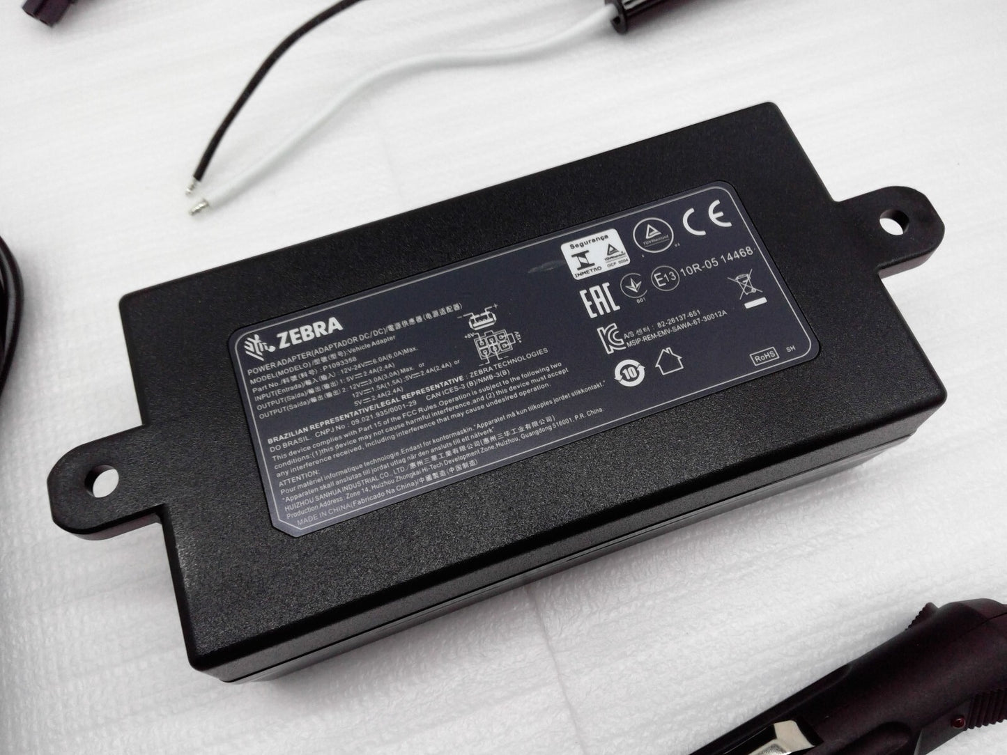 NEW Zebra ZQ500 Printer Mobile Computer Vehicle Adapter VAM-MPP-VHCH1 P1093358