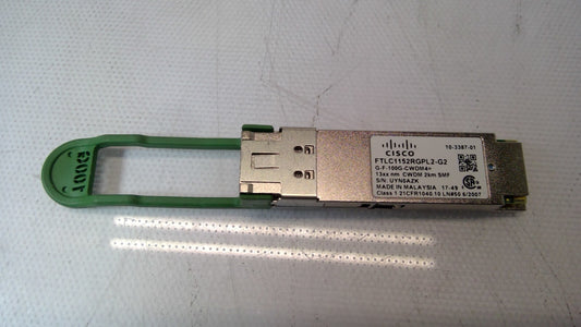 CISCO FTLC1152RGPL2-G2 G-F-100G-CWDM4= 13xx nm CWDM 2km SMF