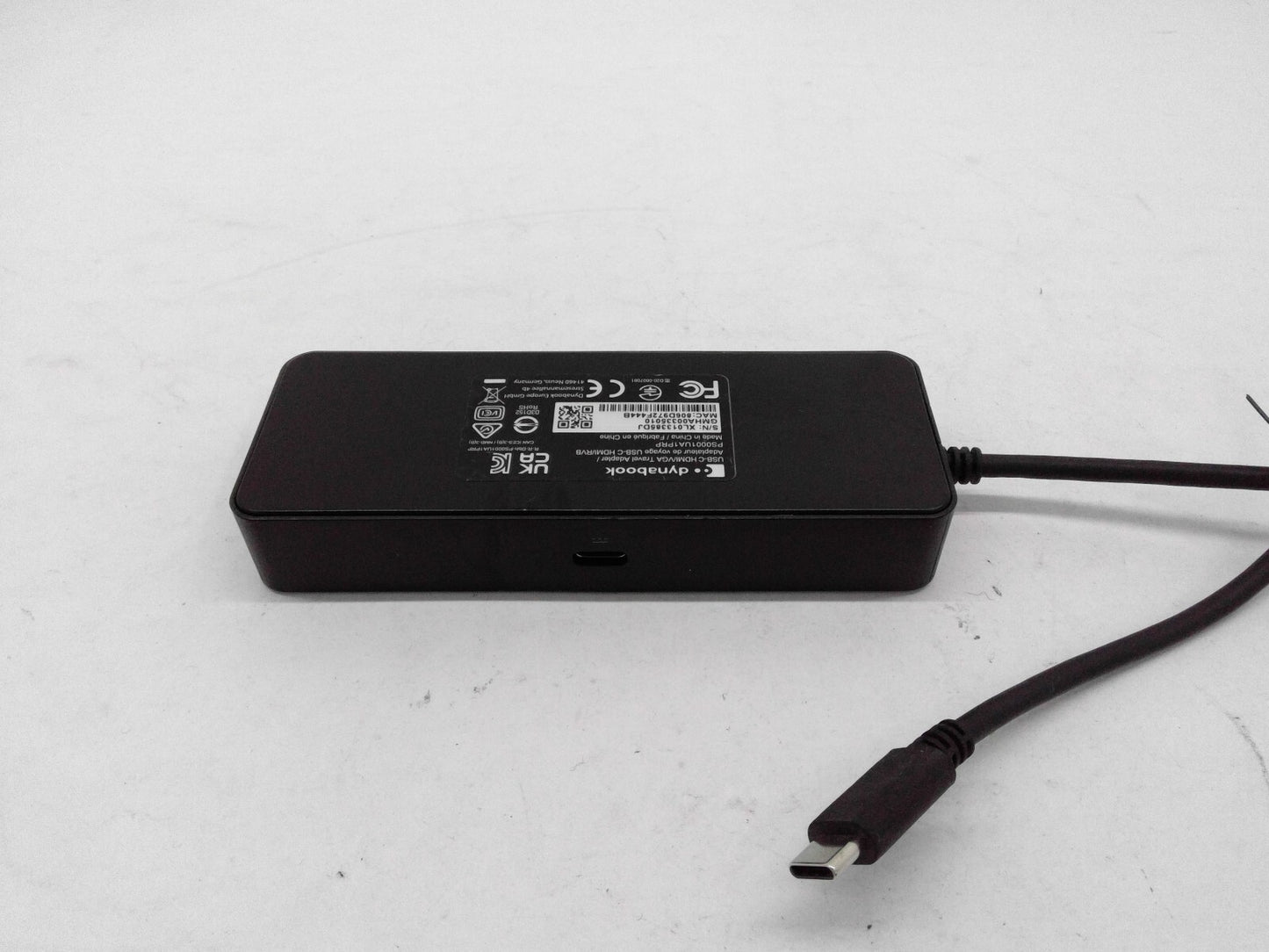 TOSHIBA DYNABOOK - Docking Station Hub USB-C - VGA, HDMI - GIGE PS0001UA1PRP
