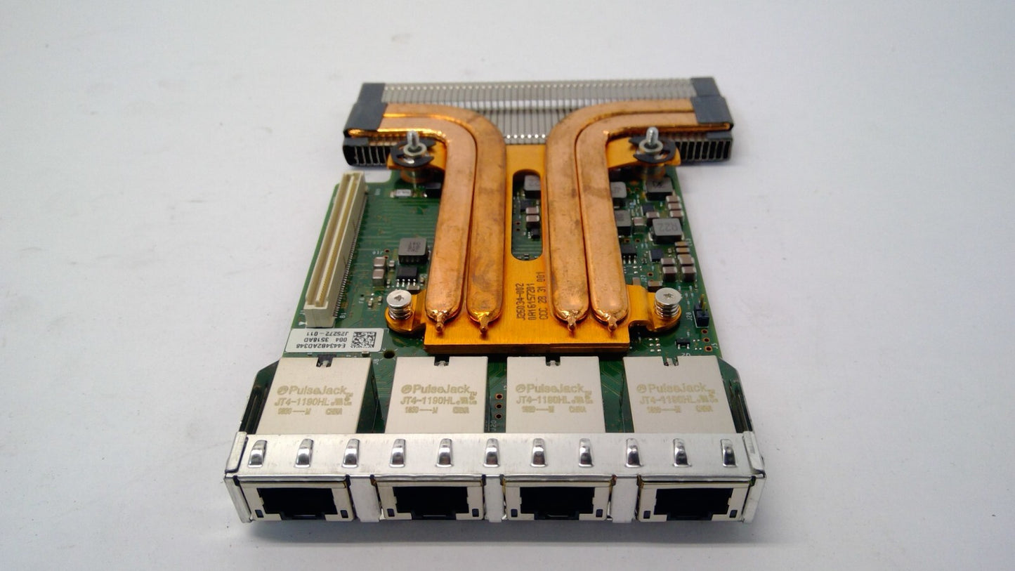 64PJ8 DELL Intel X550-T4 10GB Quad Port RJ-45 Network Daughter Card 064PJ8