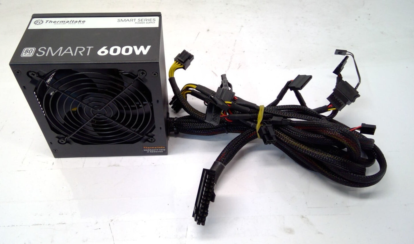 Thermaltake Smart 600W ATX Desktop Power Supply Tested TTP-0600P-W SP-600AH2NKW