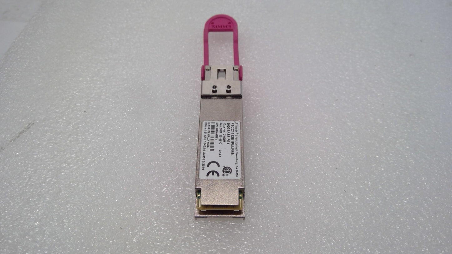 Finisar FTCC1112E1PLLFB6  QSFP56 1310Nm 2Km 200G Base LR4  CWDM Transceiver
