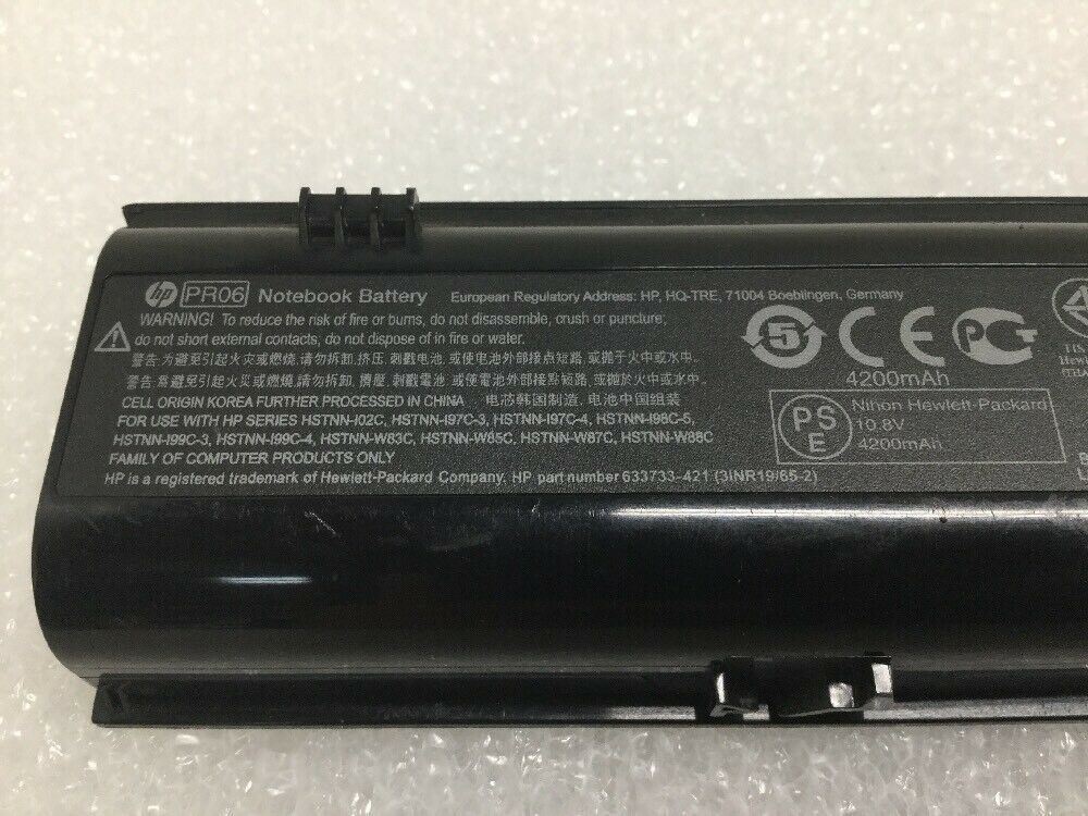 OEM HP Battery PR06 633805-001 for HP Probook 4530s 4330s 4430s 4440S 4540S