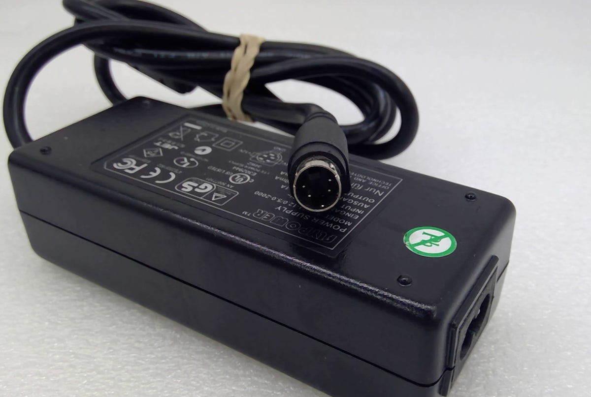 Flypower SPP34-12.0/5.0-2000 Power Supply Adapter 12V 5V 4-Pin DIN Output