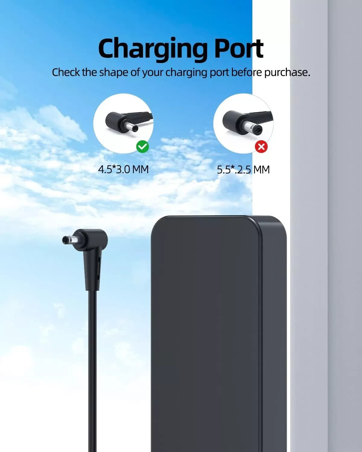 Genuine ASUS 19V 6.32A 120W ADP-120RH B Asus ROG G501J G501JW 4.5mm Adapter