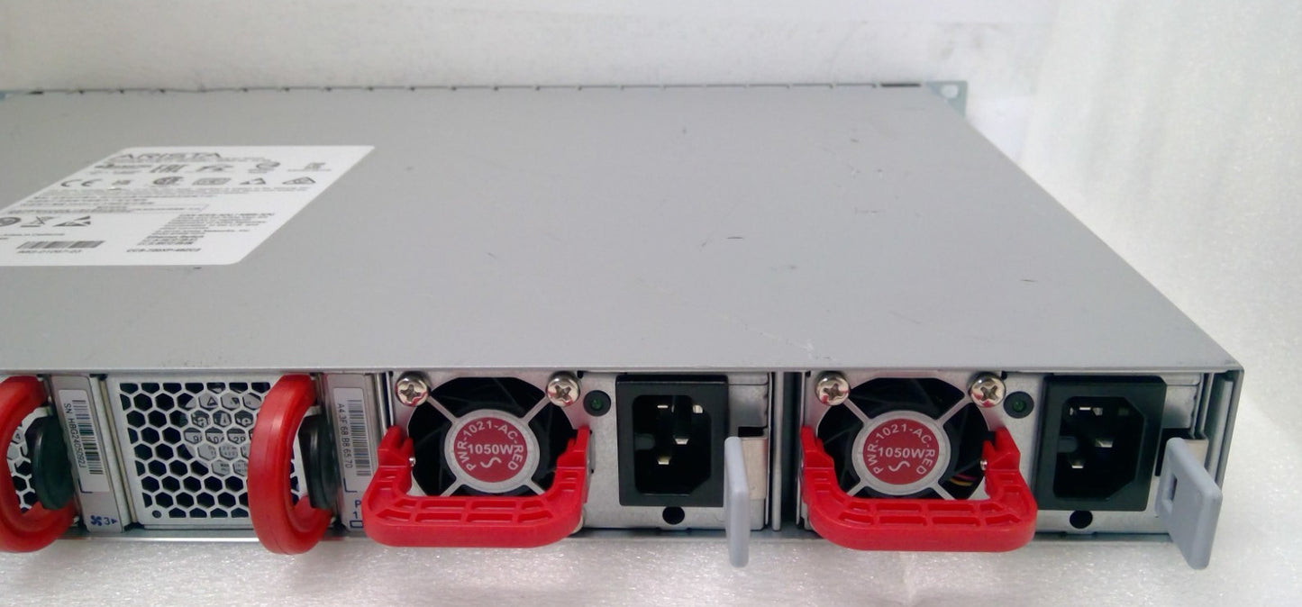 Arista CCS-720XP-48ZC2 40-Port 2.5G, 8-Port 5G PoE, 4-SFP 25G 2-100G W/ PSU FANS