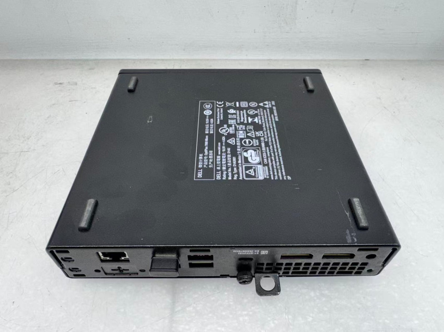 Dell OptiPlex 7080 Micro i5-10500T@2.3GHz 16G DDR4 256GB USB WIFI Win 11 NoAC