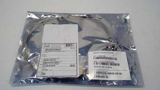 Genuine OEM Cisco QSFP-H40G-CU1M 1M 40 Gbps Transceiver Twinax DAC Cable New
