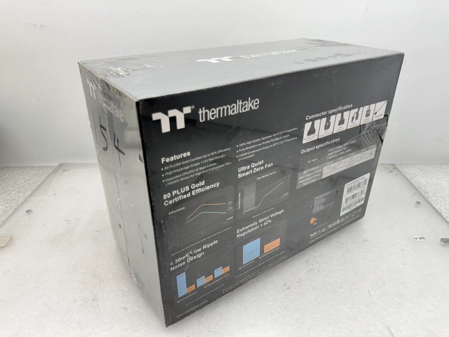 Thermaltake Toughpower GF1 1200W 80+ Gold Analog Controlled SLI Full Modular