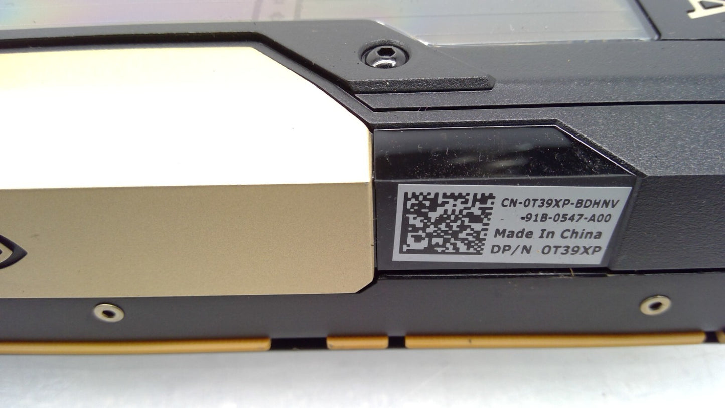 Dell T39XP NVIDIA Tesla V100 Volta GPU Accelerator 32GB Graphics Card w/Bracket