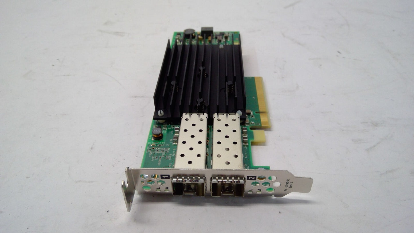 SolarFlare SF10-050020 (SR203) Dual Port 10GbE PCI-E NIC - Half Height