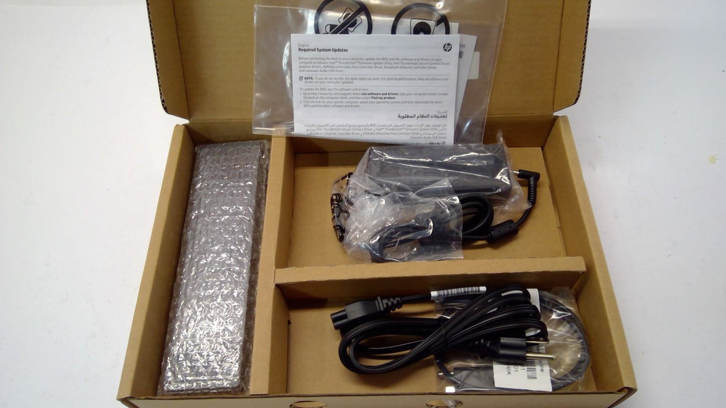 HP Elite 90w TB3 Docking Station US 1DT91AV#ABA