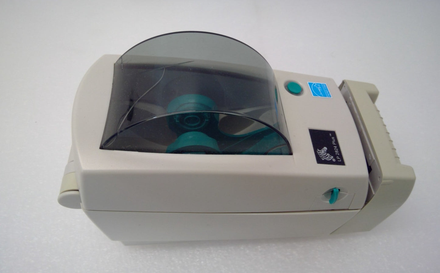 Zebra LP 2824 Plus Label Printer USB Ethernet 282P-201512-000 w/Cutter *Read*