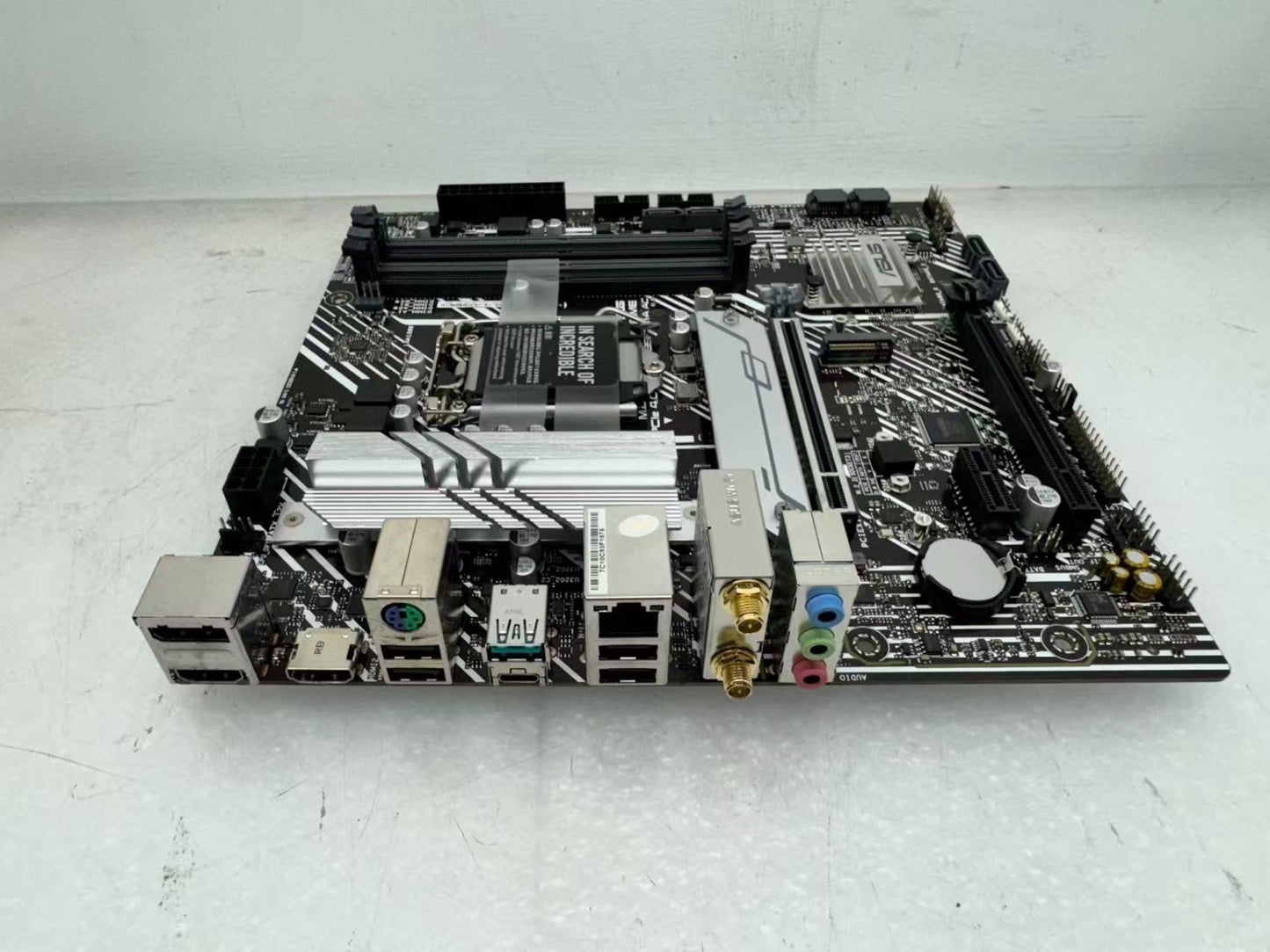 ASUS Prime B560M-A AC Motherboard DDR4 LGA1200 WiFi Card