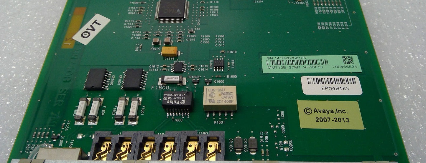 Avaya MM710B T1/E1 Media Module 700466634