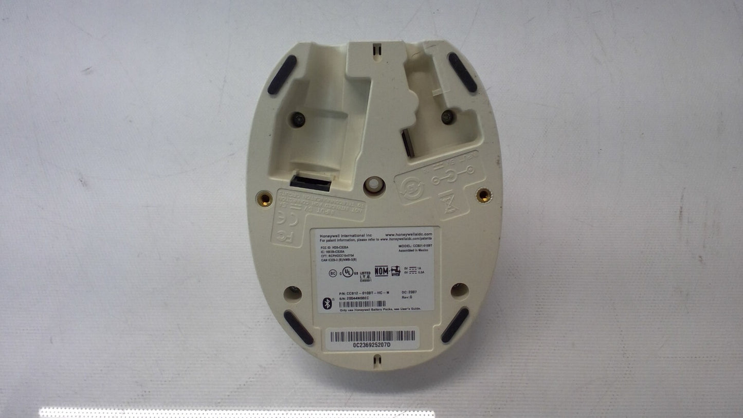 Honeywell Barcode Scanner Base Charger Cradle CCB12-010BT-HC-N BASE ONLY