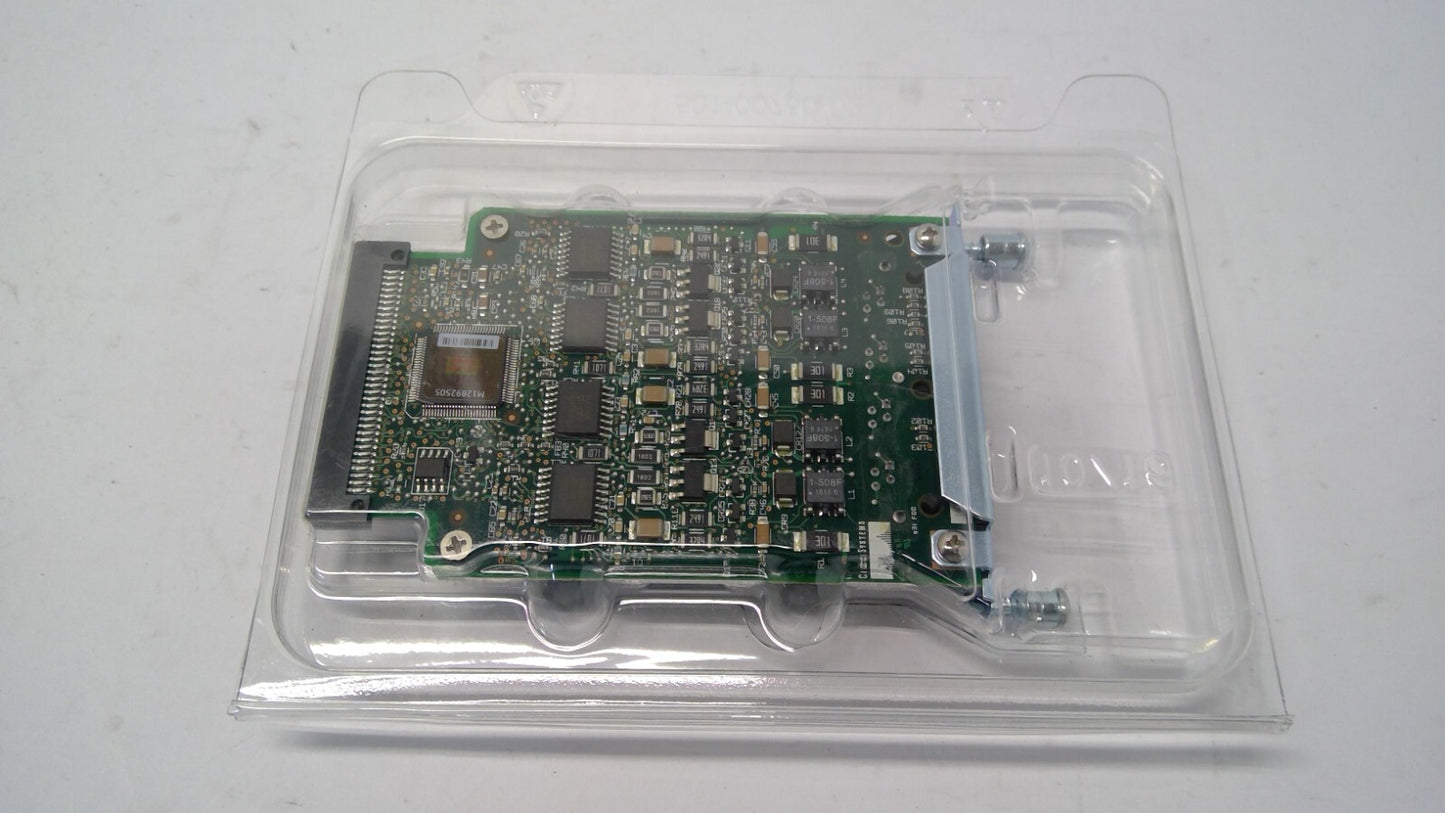 VIC2-4FXO Cisco Quad Port FXO Voice Interface Card 800-33585-01 73-12953-01 New