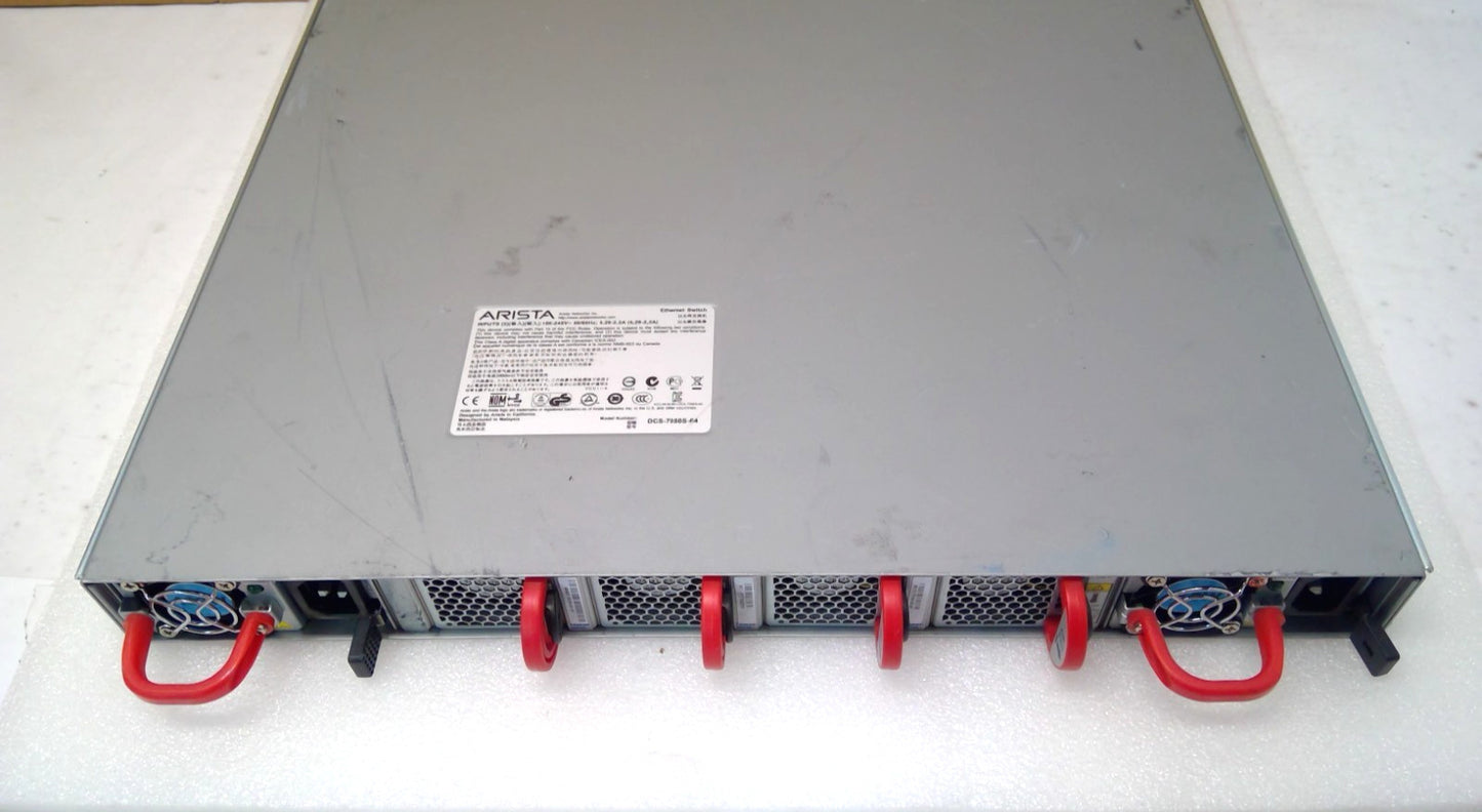 Arista DCS-7050S-64-F 48-Port 10G SFP+ 4x QSFP+ Ethernet Switch