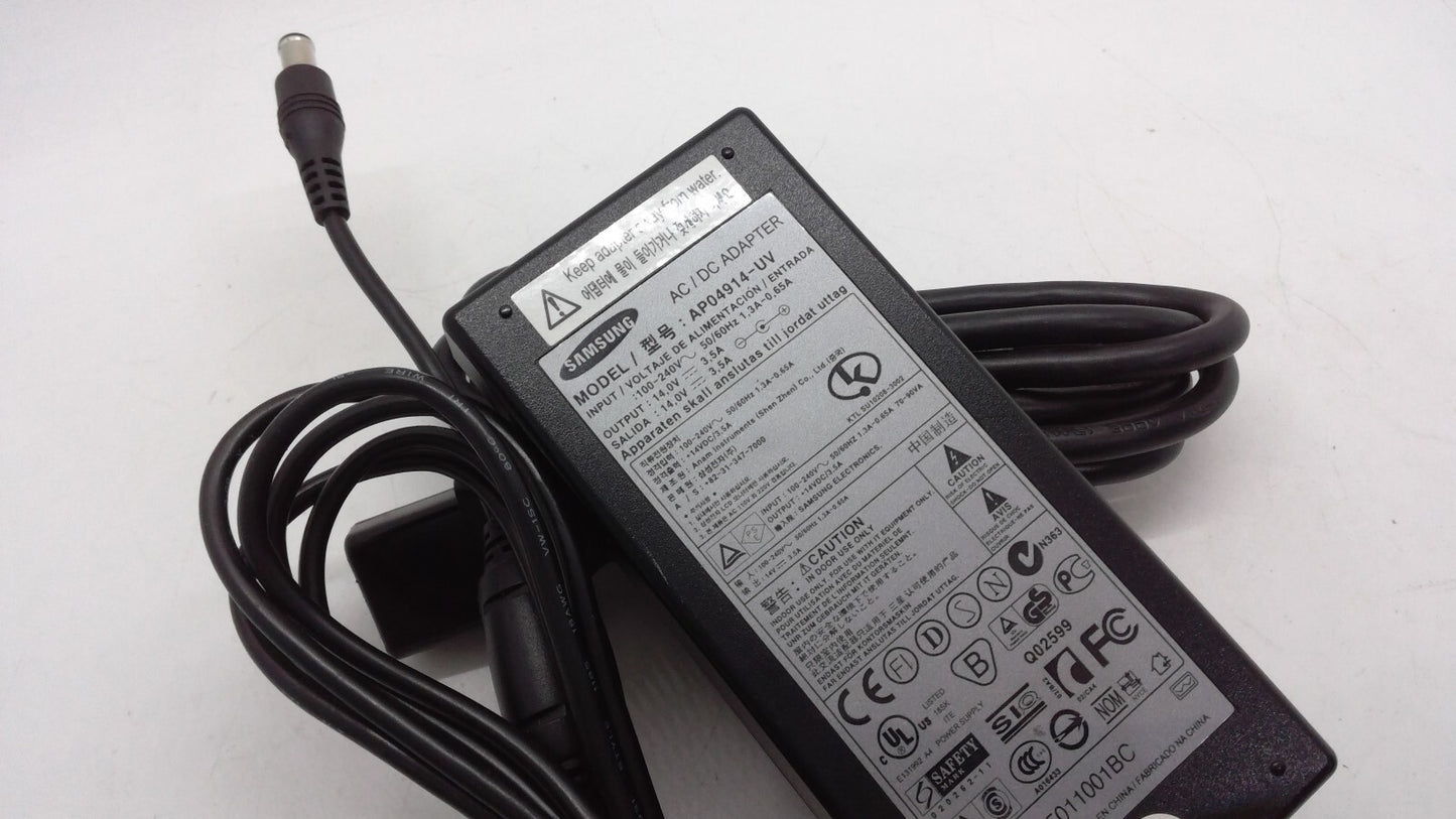 Original Samsung Power AC Adapter AP04914-UV BN4400129A SAD04914F-UV 14V 3.5A