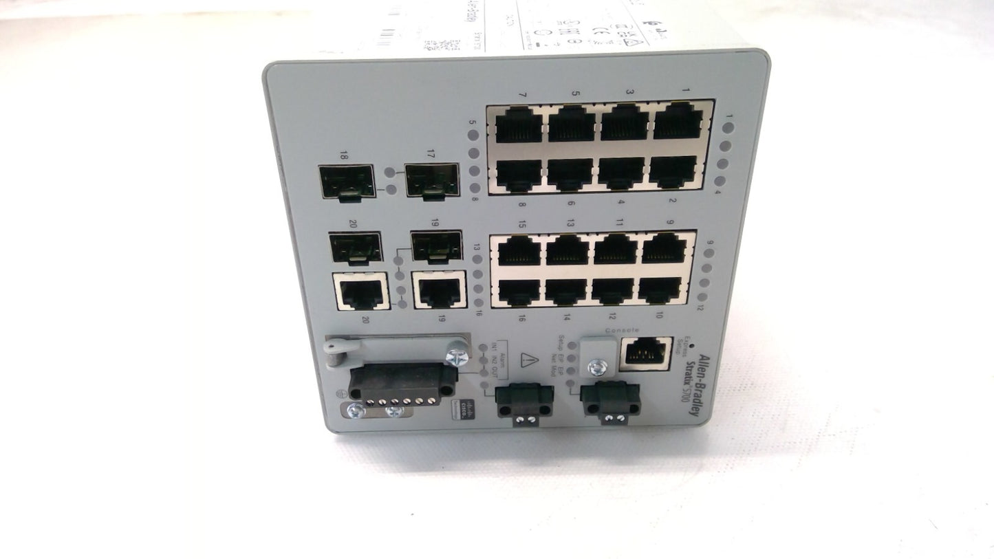 Allen-Bradley 1783-BMS20CL Stratix 5700 Managed Ethernet Switch