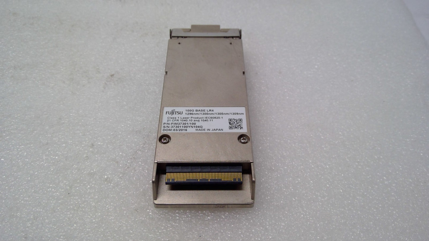 FUJITSU FIM37101/100 100G-LR4 100GBASE-LR4 SMF 10km 1296/1300/1305/1309nm