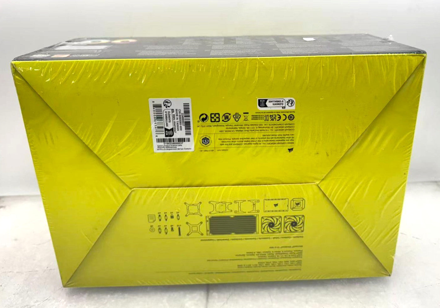 Corsair H100i Elite Capellix XT liquid CPU Cooler Brand New