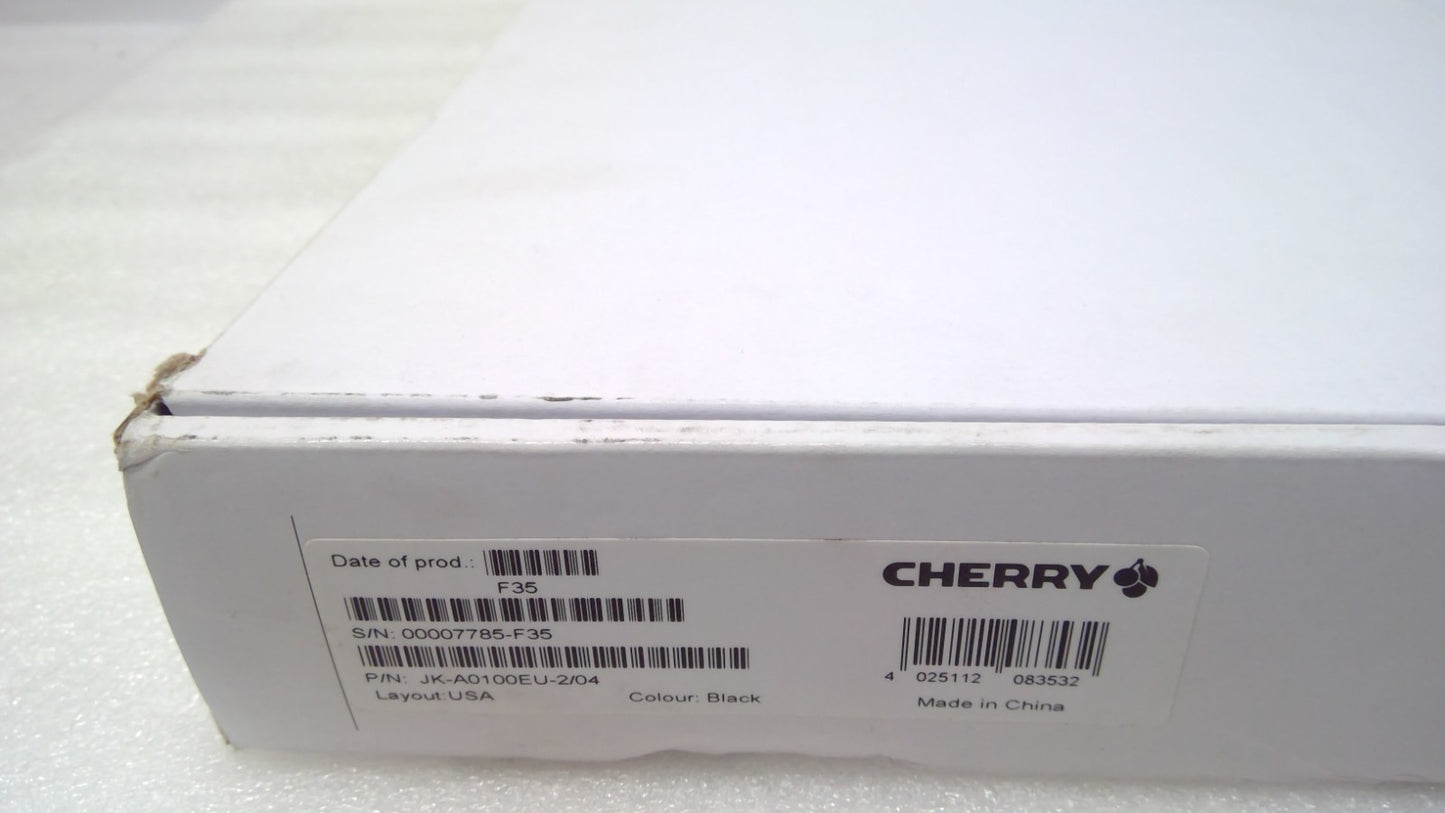 NEW Cherry KC 1000 SC JK-A01 Black USB Wired Keyboard w/ Smart Card Reader