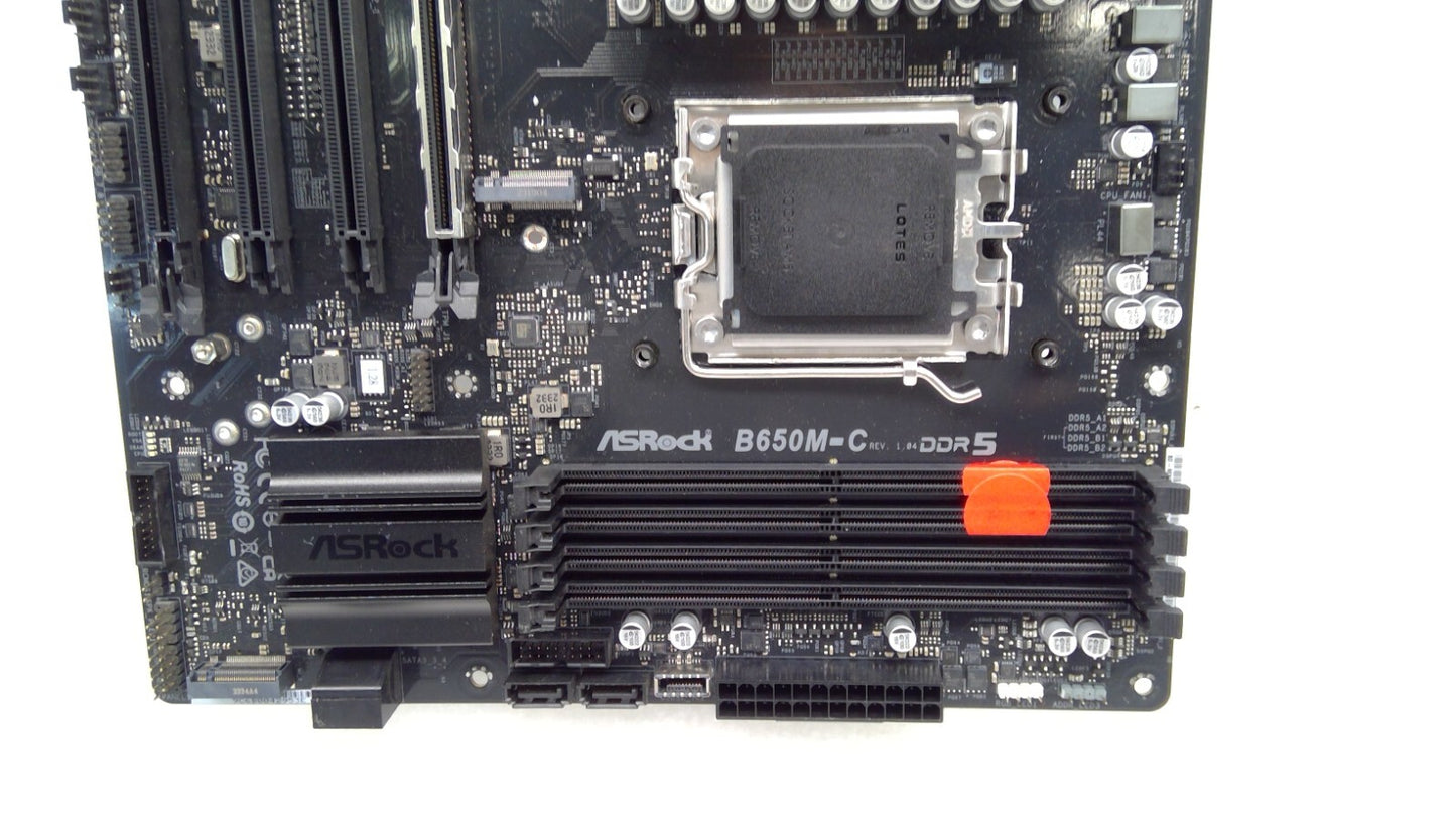 ASRock B650M-C Micro ATX Motherboard AMD Socket AM5 DDR5 HDMI *Read Details*