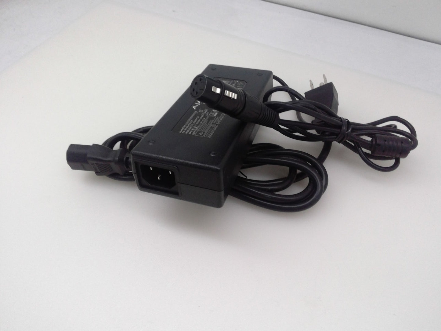 Genuine AJA AC Adapter ATS090-P120-XLR ATS090-P120 Power Charger 12V 7.0A