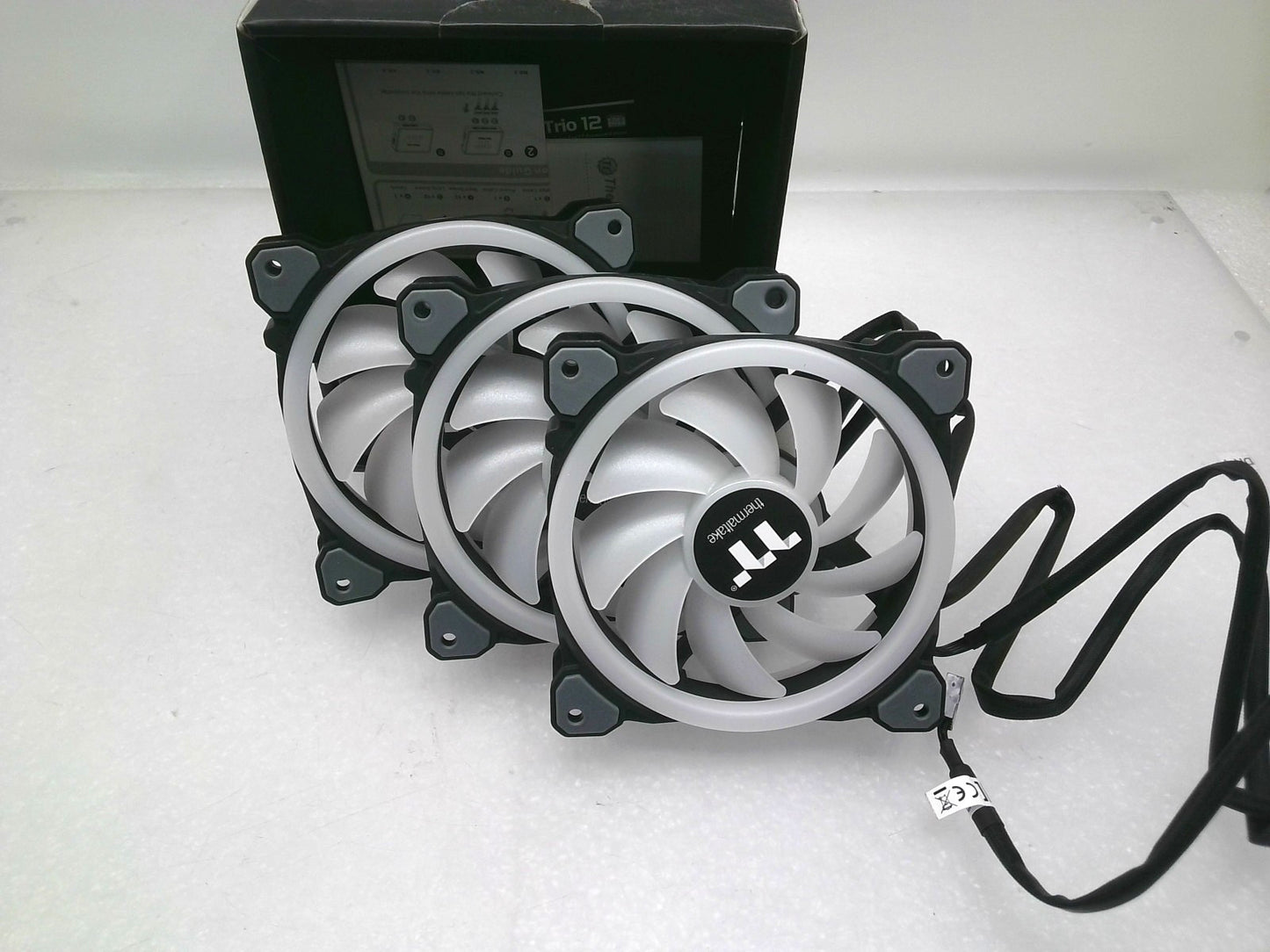 Thermaltake Riing Trio 120Mm 16.8 Million RGB Color Open Box