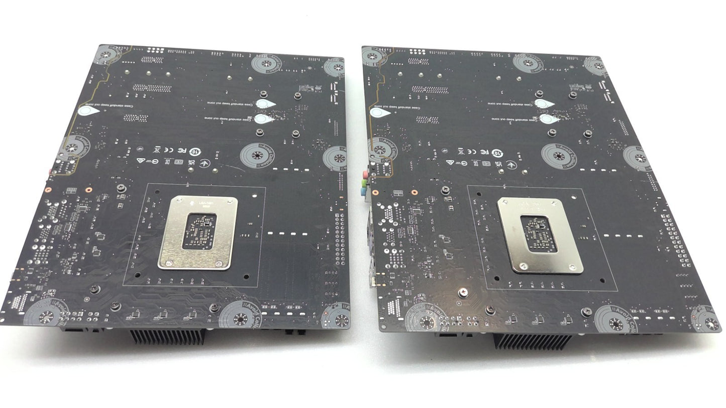 Lot of 2 *For Parts*msi PRO B860-VC WIFI LGA- 1851 ATX Motherboard No WIFI