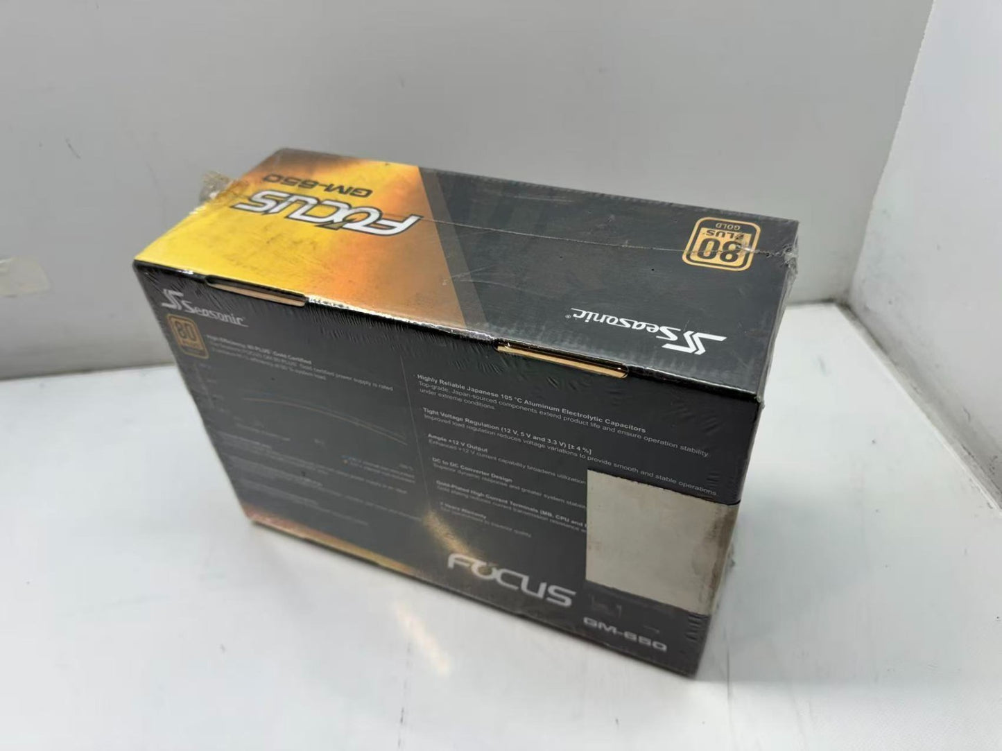 Sseazonic Focus GX-650 650 WATTS 80Plus GOLD SEMI-MODULAR