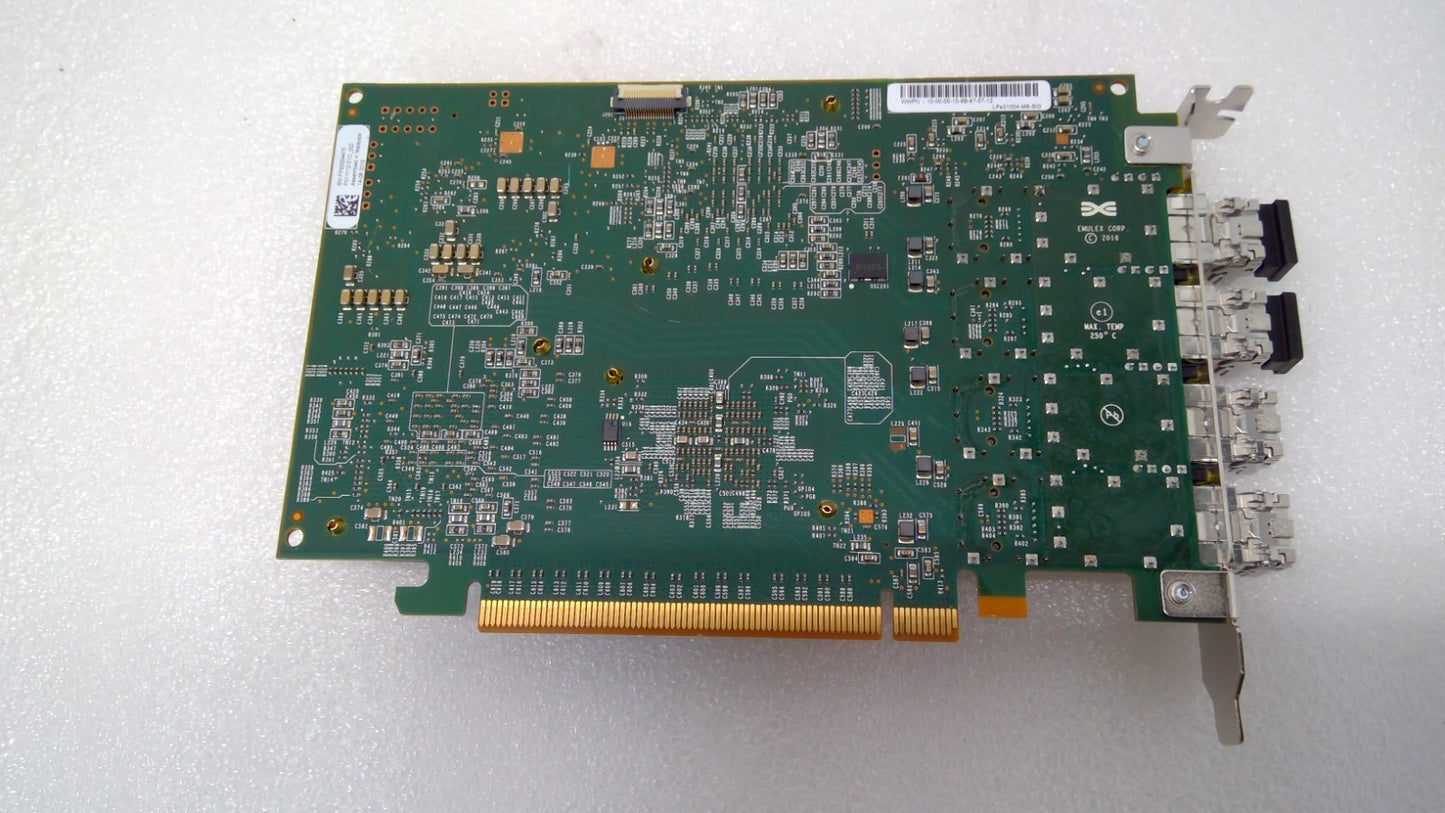Broadcom 4-port 16Gb Fibre Channel Host Bus Adapter LPE31004-M6-SIO