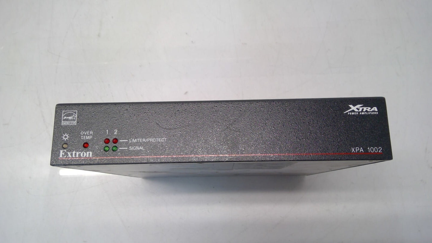 Extron XPA 1002 Power Amplifier Two Channel Low Impedance Amplifier