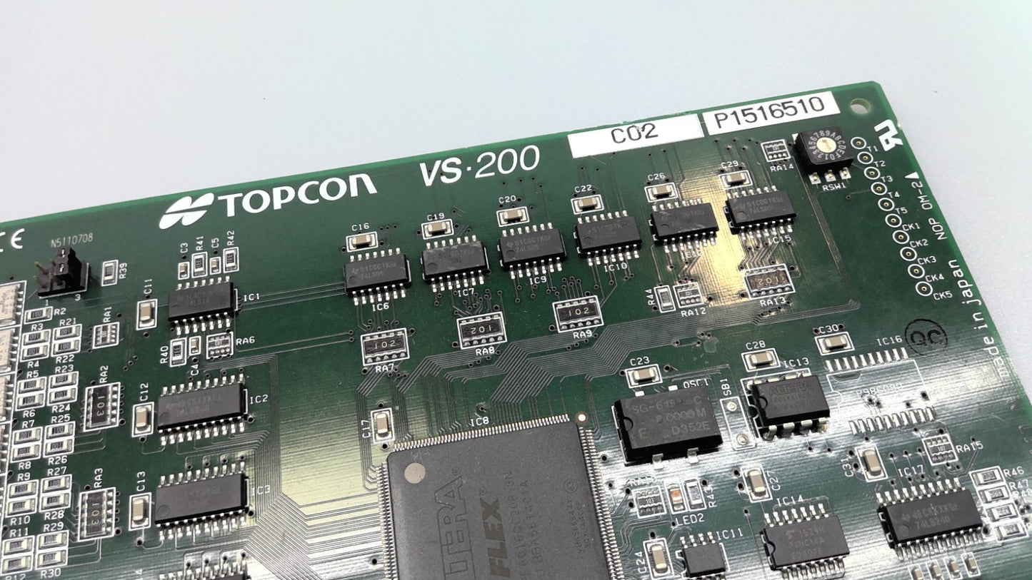 TOPCON VS-200 PCI Interface/Data Acquisition Card P1516510 004-2703