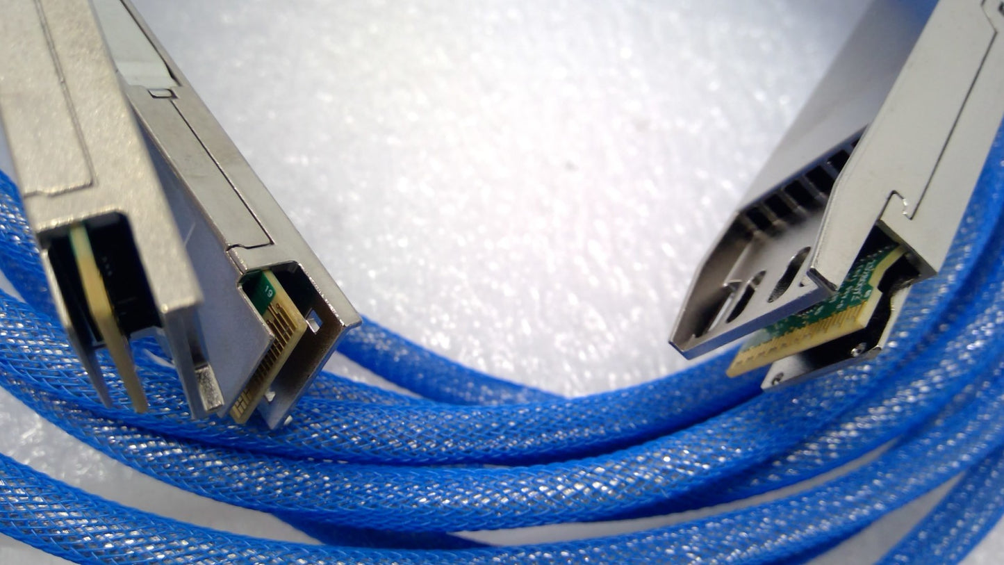 TE Connectivity 2354506-3 800G OSFP TO 2X400G QSFP112 DAC Cable 3m 30AWG