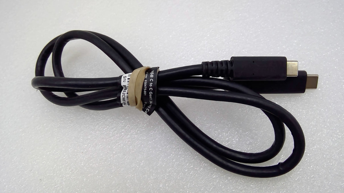Lot of 5 USB-C to USB-C Charging Cables Black Used Tested