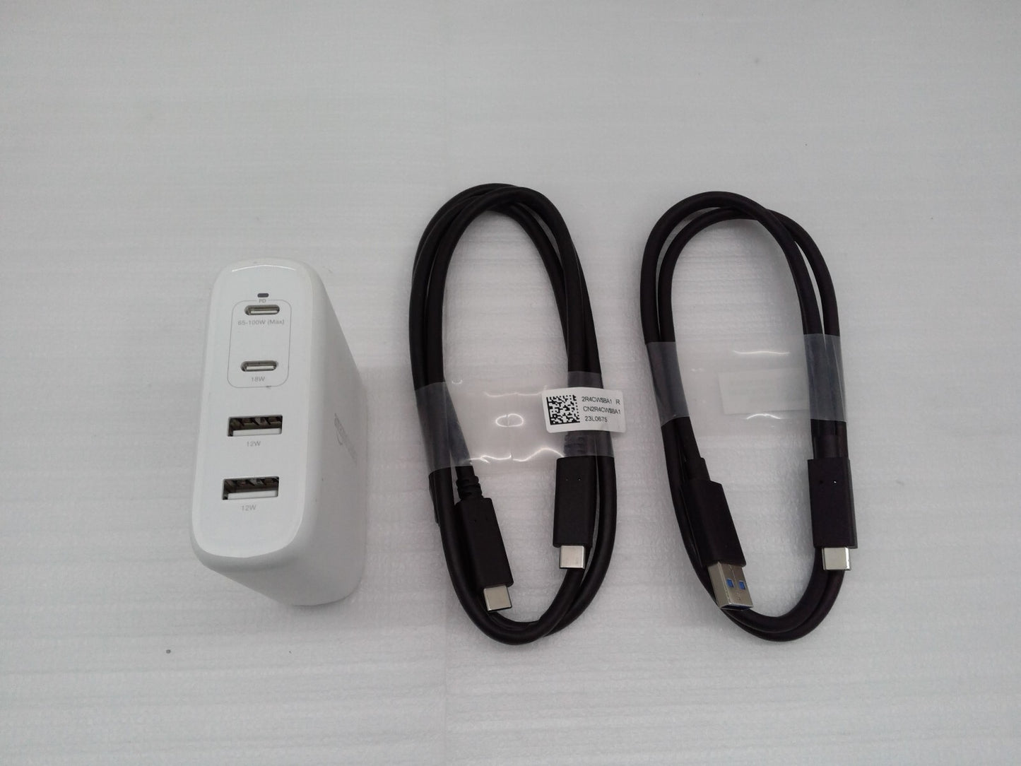 Genuine Amazon Basics B087MFJY22 AC Power Adapter 20V 3.25A 65-100W USB C Cable