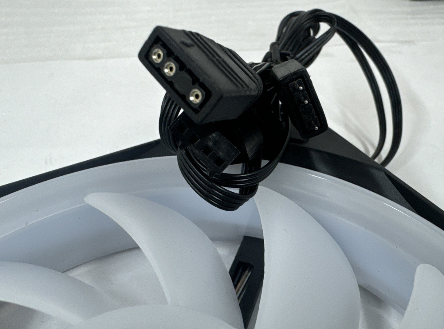 3 Pack - ZHANYU LED Computer Case PC Cooling Fan RGB Quiet PWM 4Pin 12V 120mm