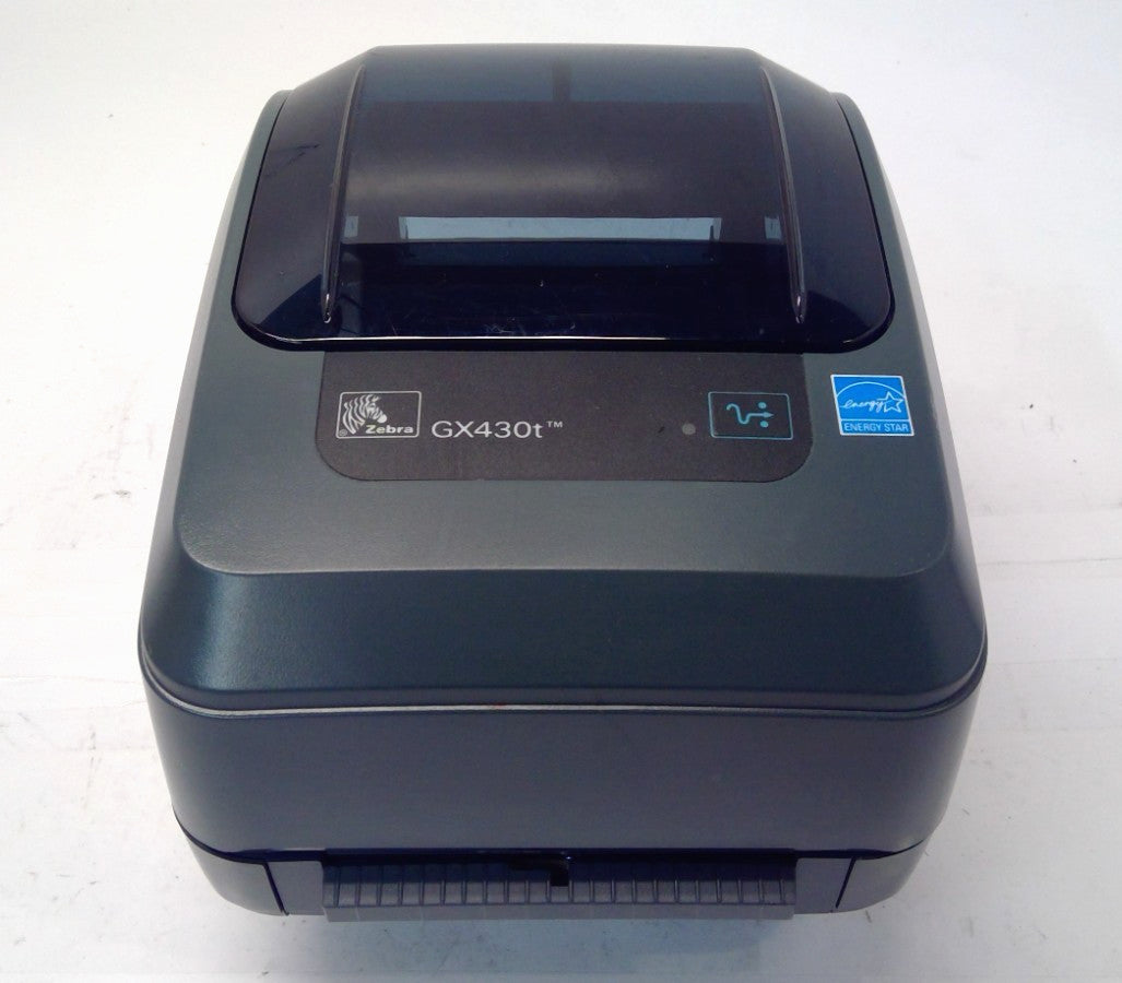 Zebra GX430t 300 dpi USB 2.0 Thermal Label Printer GX43-102521-000