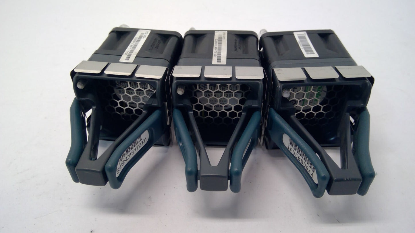 Lot of 3 Cisco C3850 FAN-T1 IPUCBBUBAA Fan Module for Cisco Catalyst 3850 Series