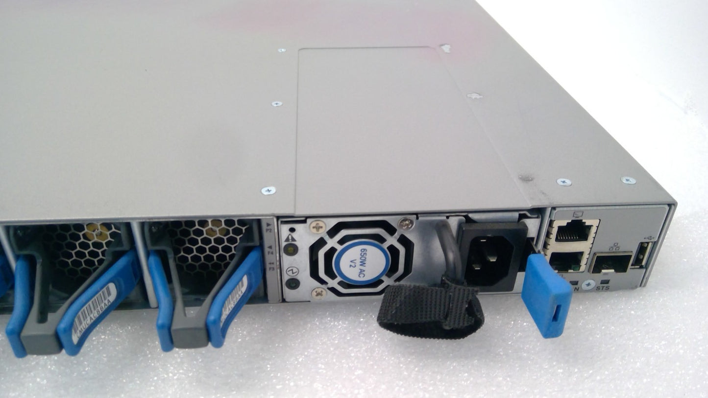 Cisco N9K-C93180YC-EX 48 Port Switch 2x PSU 4x Fans 6X 100Gb QSFP28 *Read*