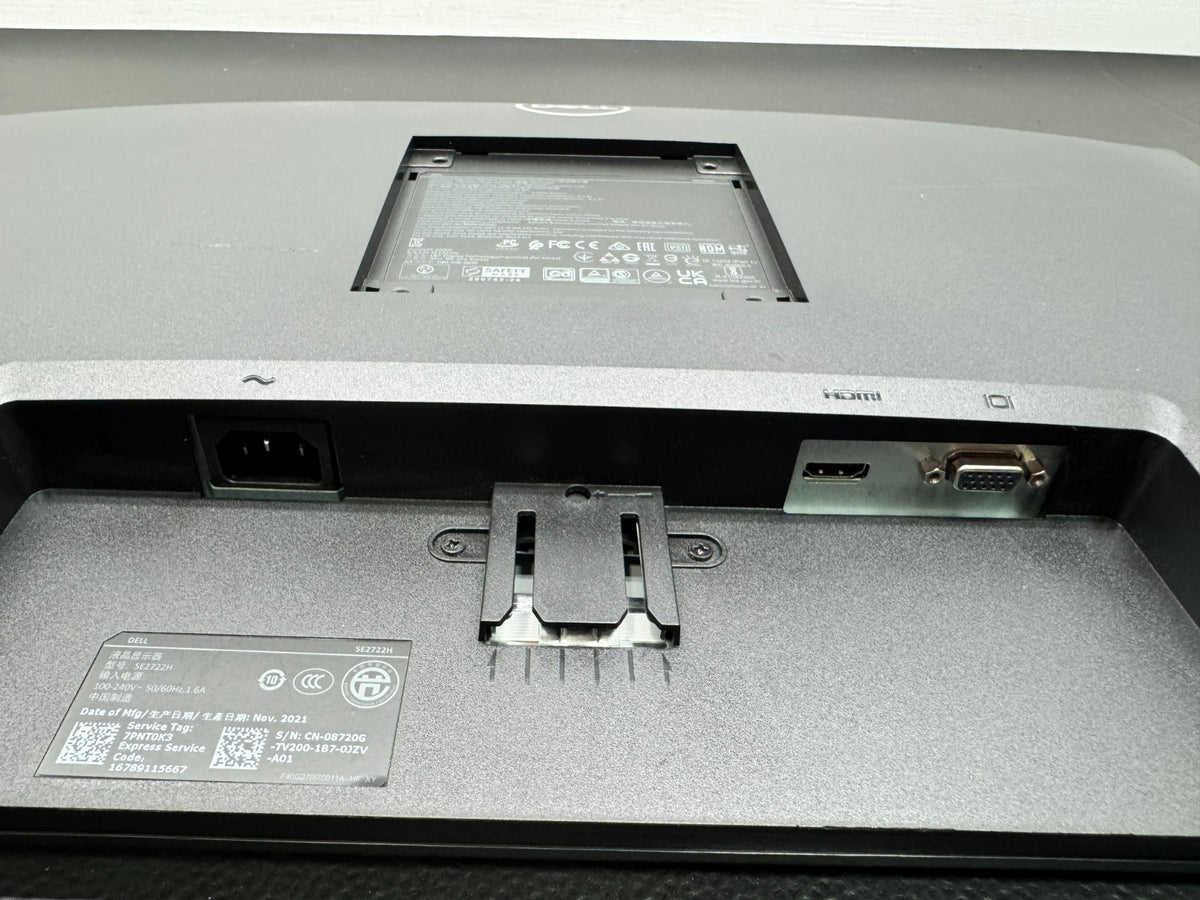DELL SE2722H 27" FHD MONITOR HDMI VGA- No Stand