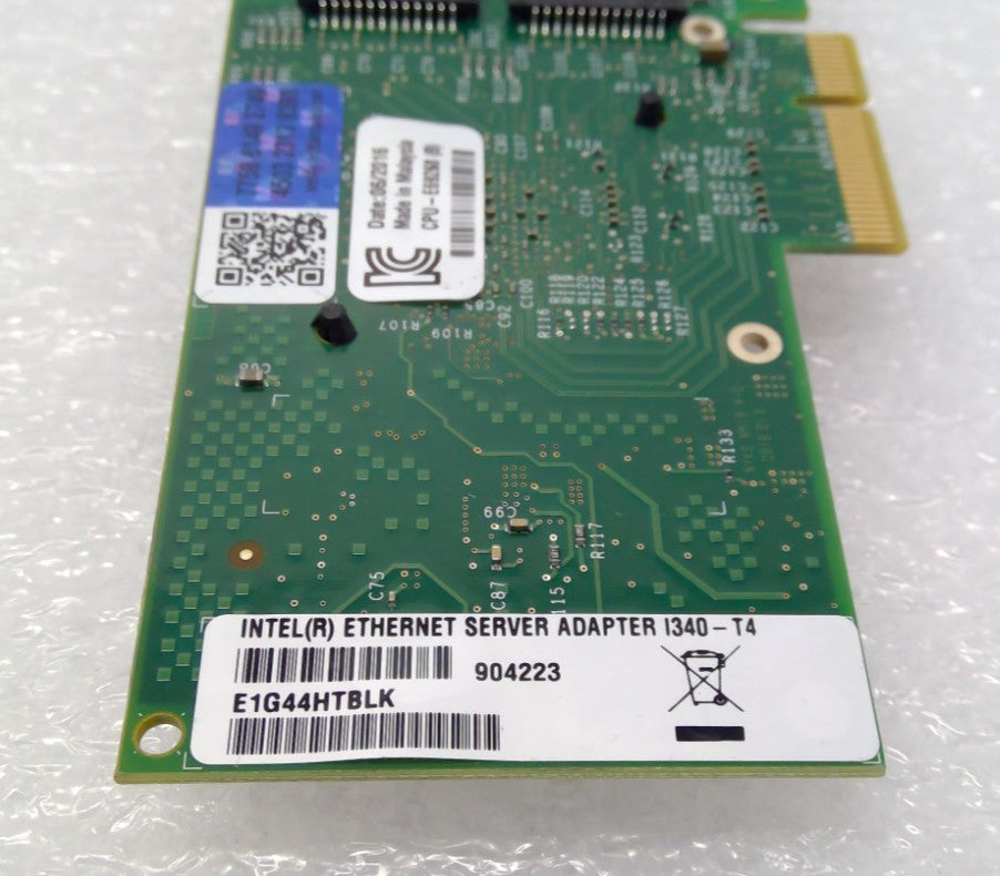 Intel I340-T4 Quad Port 1GbE Gigabit Ethernet Server Adapter Card E1G44HTBLK/H P