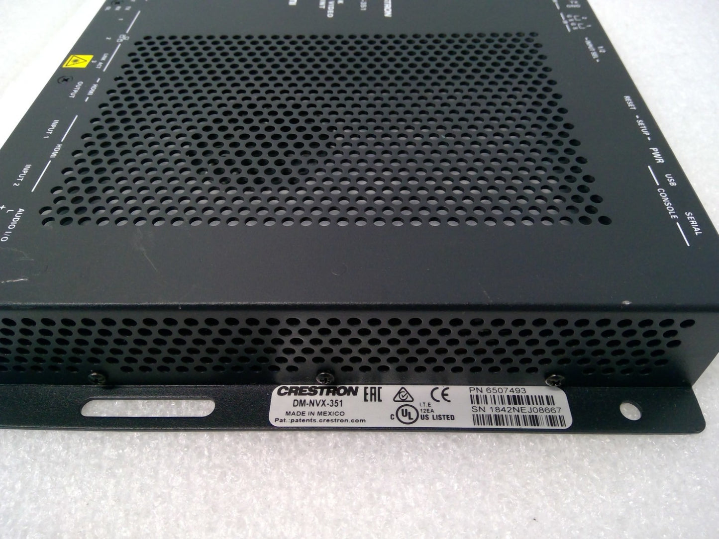 CRESTRON DM-NVX-351 4K60 4:4:4 HDR Network AV Encoder/Decoder - No AC