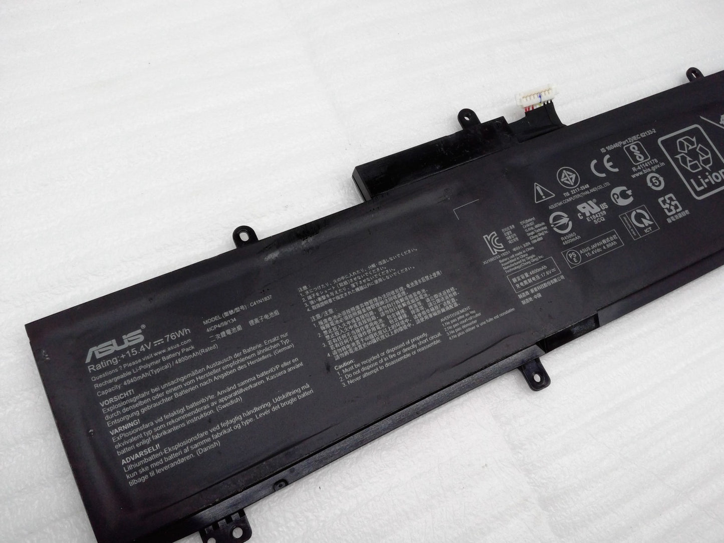 Genuine C41N1837 Battery For ASUS ROG Zephyrus GU502G GU502GV GA502DU GX502GV