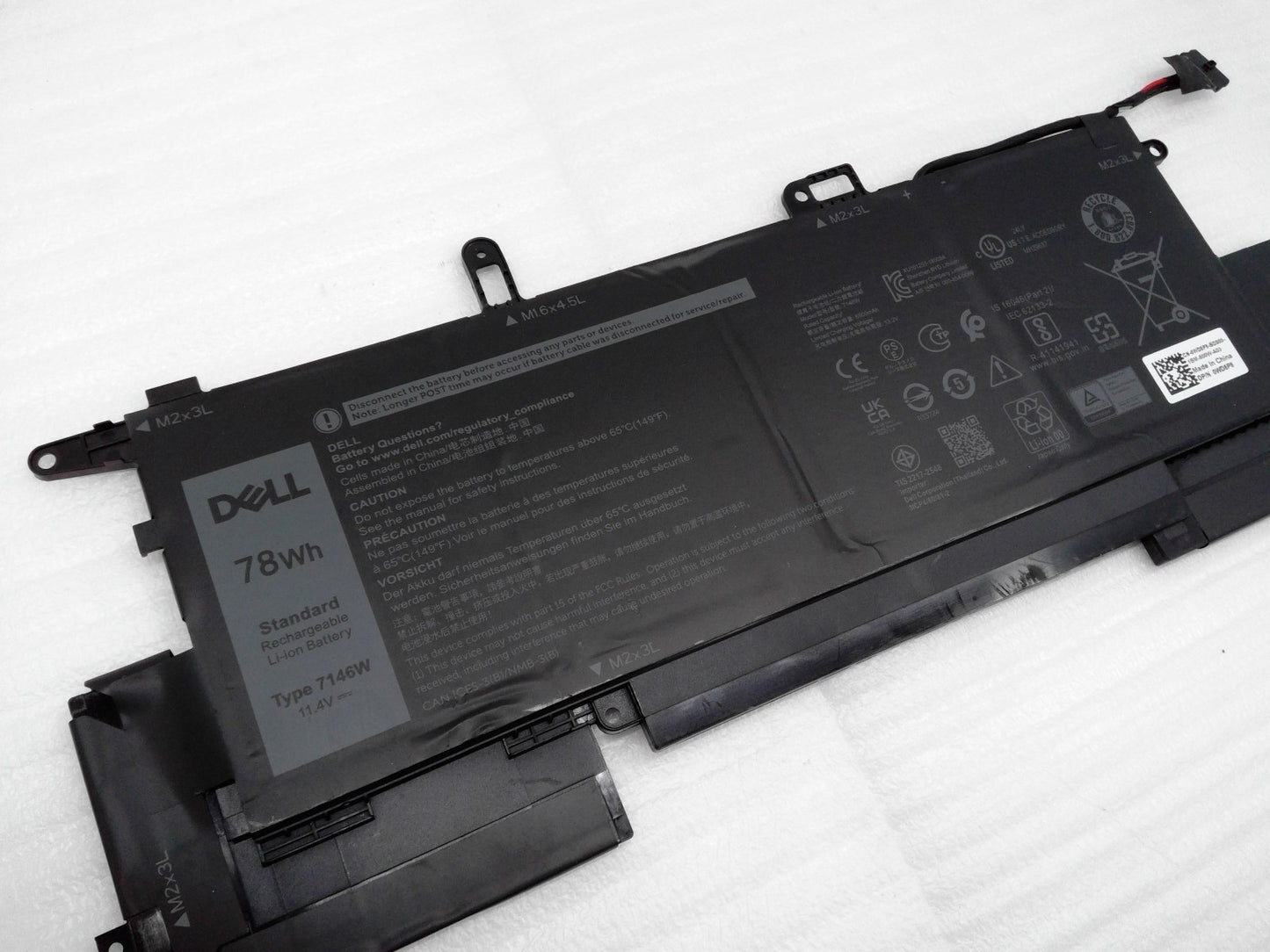 Genuine Dell Latitude Battery 78 Wh 7400 2-in-1 9410 2-in-1 7146W