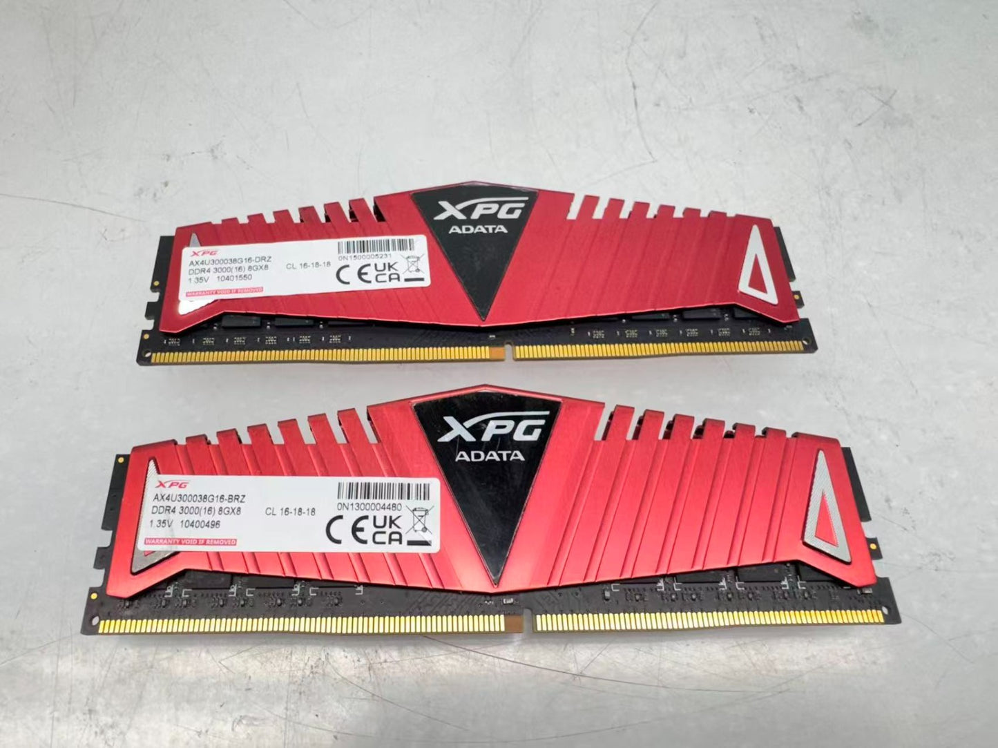 ADATA XPG 16GB 2x8GB DDR4 3000MHz 8GX4 Ram Memory AX4U300038G16-BRZ